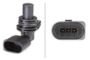 HELLA 6PU 009 121-631 Sensor, camshaft position - 12V - 3-pin connector