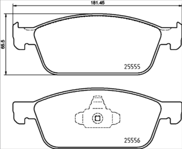 Brembo Brake Pad Set - P24199