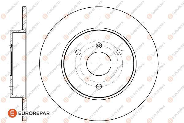 Eurorepar Brake Disc - 1618876980