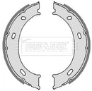 Borg & Beck Handbrake Shoes Part No -BBS6327