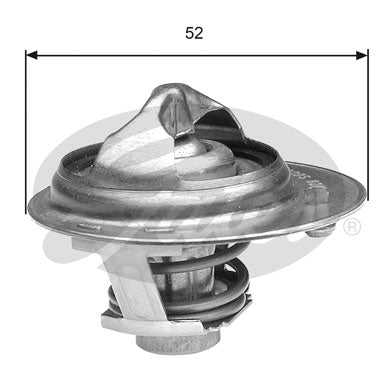 Gates Thermostat, coolant - TH30188G1