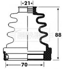 Borg & Beck Cv Joint Boot Kit Part No -BCB2918