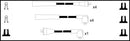 HighVolt Ignition Lead Set - OEF933