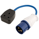 Draper 16A TO 13A FLY Lead Adaptor - 17573