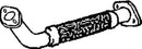 Klarius FE840A - Centre Pipe  - Fits Ford Mondeo 2.0Di,TDCi