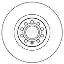 Borg & Beck Brake Disc Pair Part No -BBD4733