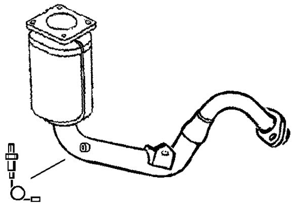 Klarius 321616 - Catalyst Type Approved Withpip  - Fits Citroen Berlingo 1.6i