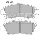 Key Parts Brake Pad Set -KBP1467