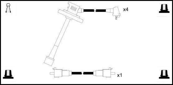 ElectroSpark Ignition Lead Set - OEK333