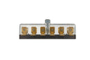 HELLA 8JD 002 291-201 Fuse Box - 6-pin connector - 8A - Black