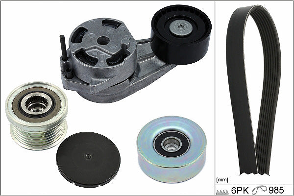 INA V-Ribbed Belt Set - Part No - 529048220
