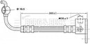 Borg & Beck Brake Hose Part No -BBH6809