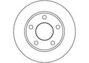 Disctech Brake Disc - Fits Audi - ABD2008 - Rear Axle