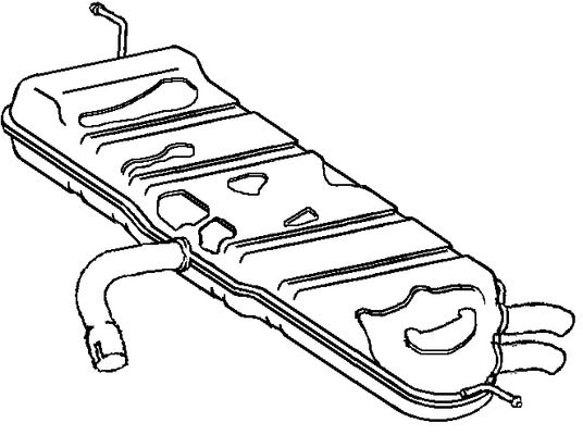 Klarius VW837E - Box With Tail Pipe