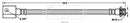 Borg & Beck Brake Hose Part No -BBH7696