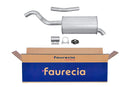 FAURECIA 8LD 366 035-371 Rear Muffler - Easy2Fit® Kit - fits VW POLO (9N_, 9A_)