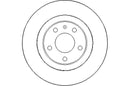Disctech Brake Disc - Fits Audi - ABD3052 - Rear Axle