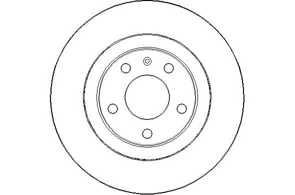 Disctech Brake Disc - Fits Audi - ABD3052 - Rear Axle