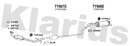 Klarius TY667G - Box With Centre Pipe  - Fits Toyota Yaris 1.5i