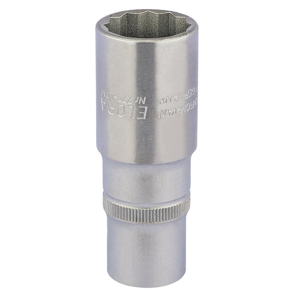 Elora Deep Bi-Hexagon Socket, 1/2" Sq Dr, 22mm