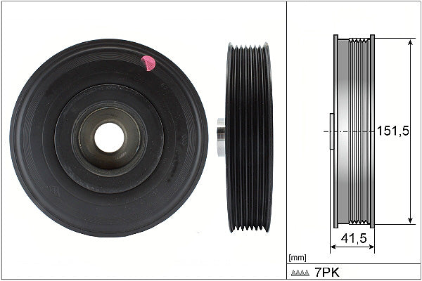 INA Belt Pulley Crankshaft Part No - 544008810
