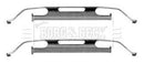 Borg & Beck Fitting Kit - Pads Part No -BBK1231