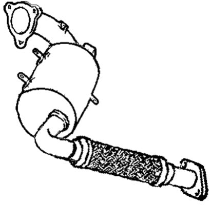 Klarius 390970 - Catalyst & Dpf Combined  - Fits Mitsubishi ASX 1.8 DI-D