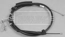 Borg & Beck Brake Cable- LH Rear -BKB3053