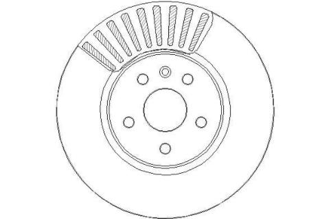 National Front Brake Disc - NBD1914