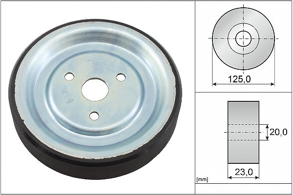 INA Deflection/Guide Pulley - V-Belt - Part No - 532091210