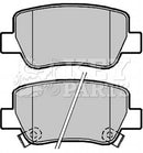Key Parts Brake Pad Set -KBP2099