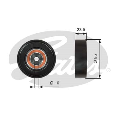 Gates DriveAlign Idler Pulley - T36274
