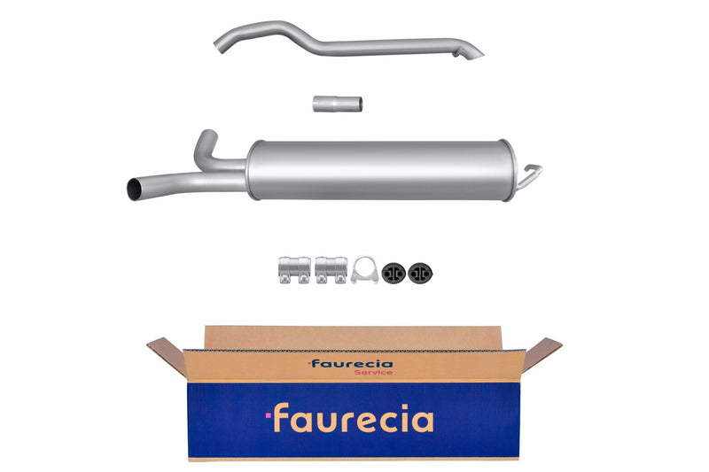 FAURECIA 8LD 366 034-781 Rear Muffler - Easy2Fit® Kit - fits RENAULT ESPACE III