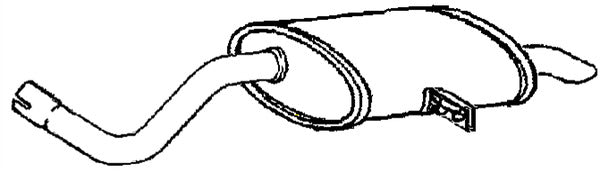 Klarius RN989X - Box With Tail Pipe