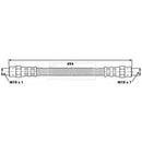 Borg & Beck Brake Hose Part No -BBH6382