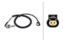 HELLA 6PT 010 376-441 Sensor, exhaust gas temperature - 2-pin connector