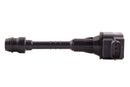 HELLA 5DA 193 175-691 Ignition Coil - 12V - 3-pin connector - Bolted