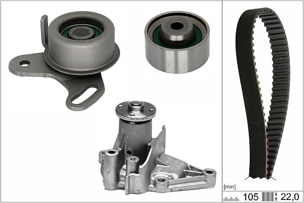 INA Water Pump & Timing Belt Set - Part No - 530042731