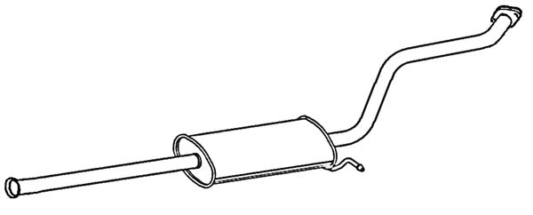 Klarius HY95L - Box With Centre Pipe