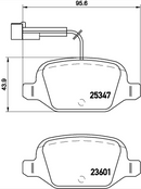 Brembo Brake Pad Set - P23146