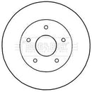 Borg & Beck Brake Disc Pair Part No -BBD5192