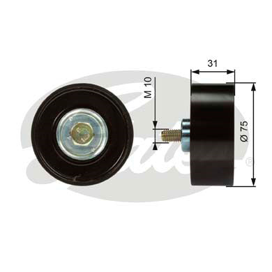 Gates DriveAlign Idler Pulley - T36306