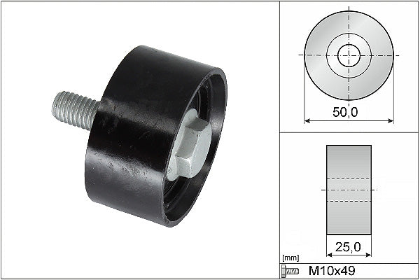INA Deflection/Guide Pulley - Timing Belt - Part No - 532089910