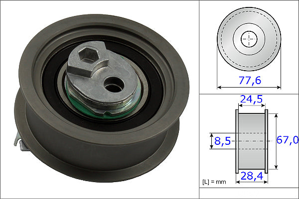 INA Tensioner Pulley - Timing Belt - Part No - 531085110