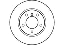 Disctech Brake Disc - Fits Bmw - ABD2167 - Front Axle