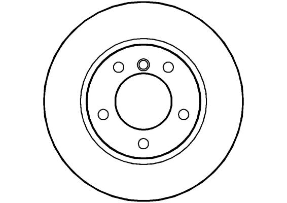 Disctech Brake Disc - Fits Bmw - ABD2167 - Front Axle