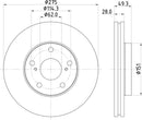 Mintex Brake Discs fits -Lexus Toyota V238:4 MDC898 (also fits other vehicles)