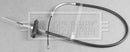Borg & Beck Brake Cable - Front -BKB3811