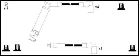 ElectroSpark Ignition Lead Set - OEK566