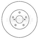 Borg & Beck Brake Disc Pair Part No -BBD4805